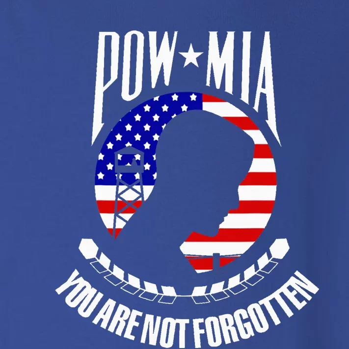 Pow Mia American Flag You Are Not Forgotten Toddler Long Sleeve Shirt