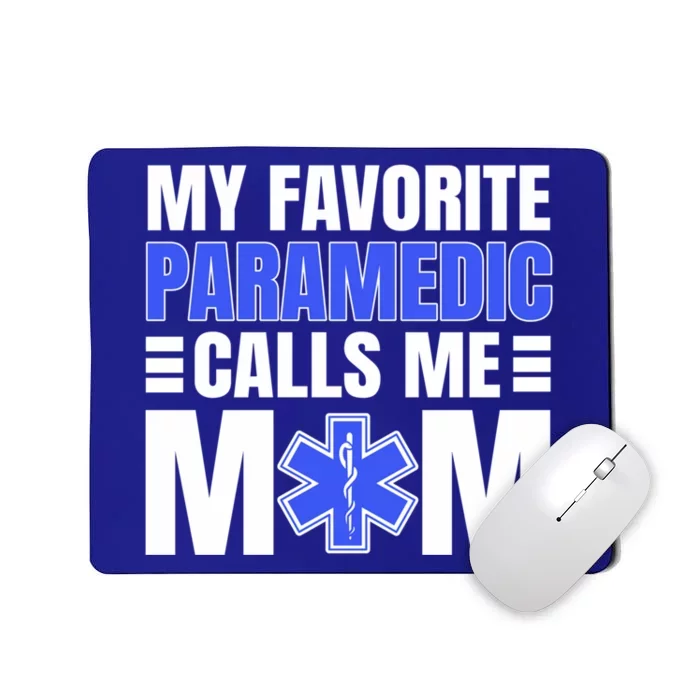 Paramedic Mom Ambulance Attendant Emt Mother's Day Gift Mousepad