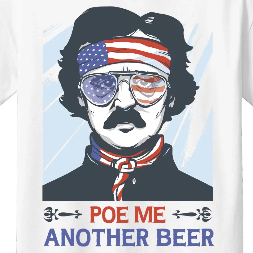 Pour Me Another Beer Funny 4th Of July Kids T-Shirt