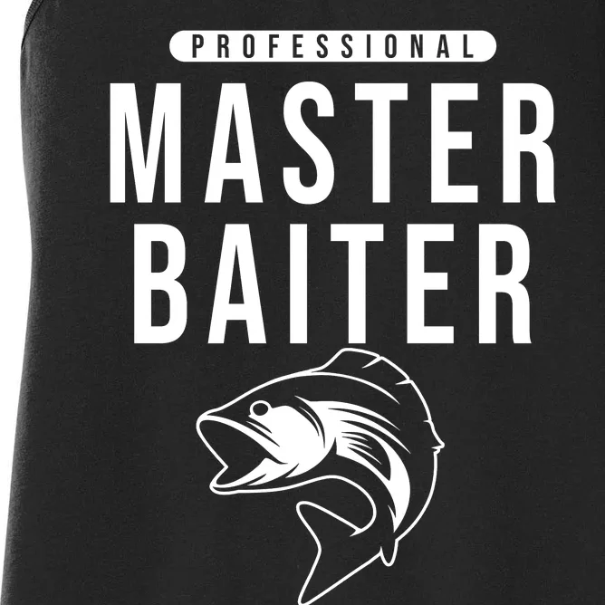 Professional Master Baiter Fishing Women's Racerback Tank