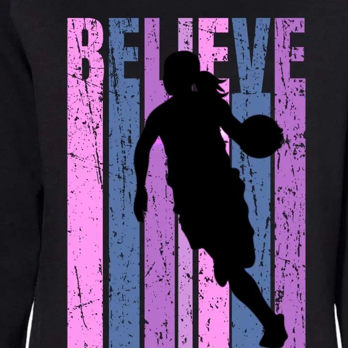 Purple Motivational Basketball Players Team Coaching Cool Gift Womens California Wash Sweatshirt