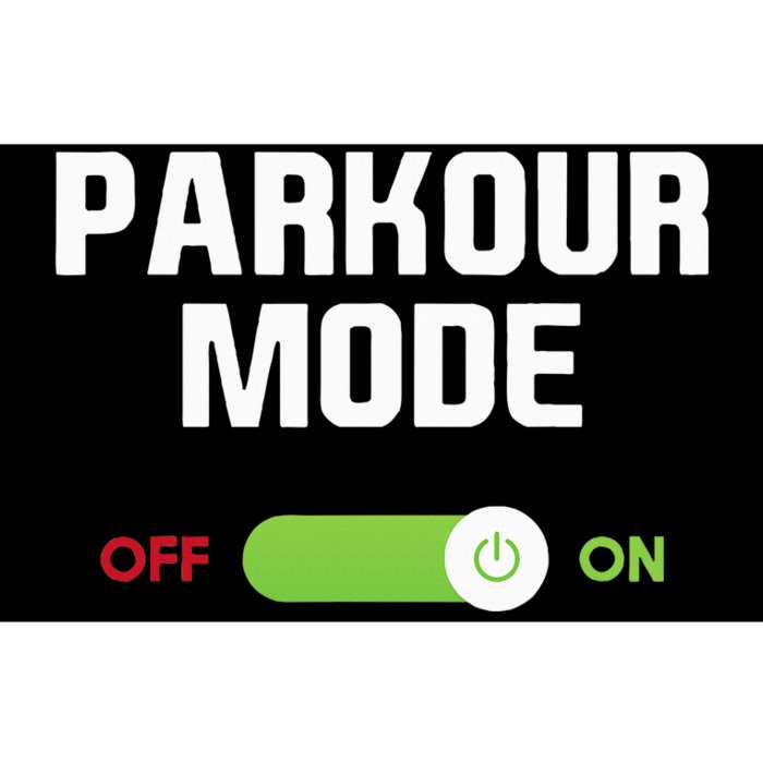 Parkour Mode Backflip Freerunning Urban Gymnastic Bumper Sticker