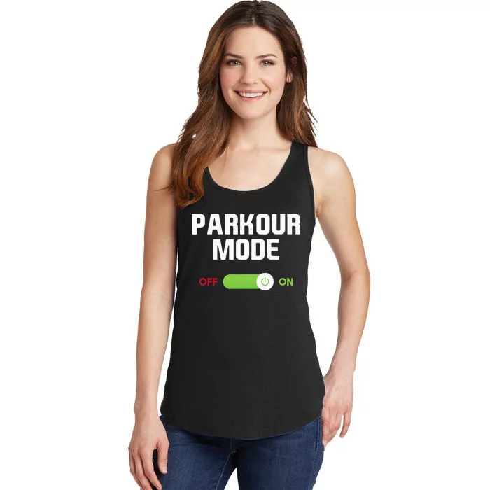 Parkour Mode Backflip Freerunning Urban Gymnastic Ladies Essential Tank