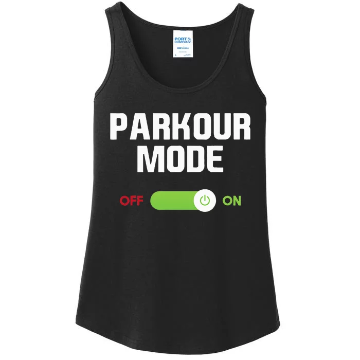 Parkour Mode Backflip Freerunning Urban Gymnastic Ladies Essential Tank