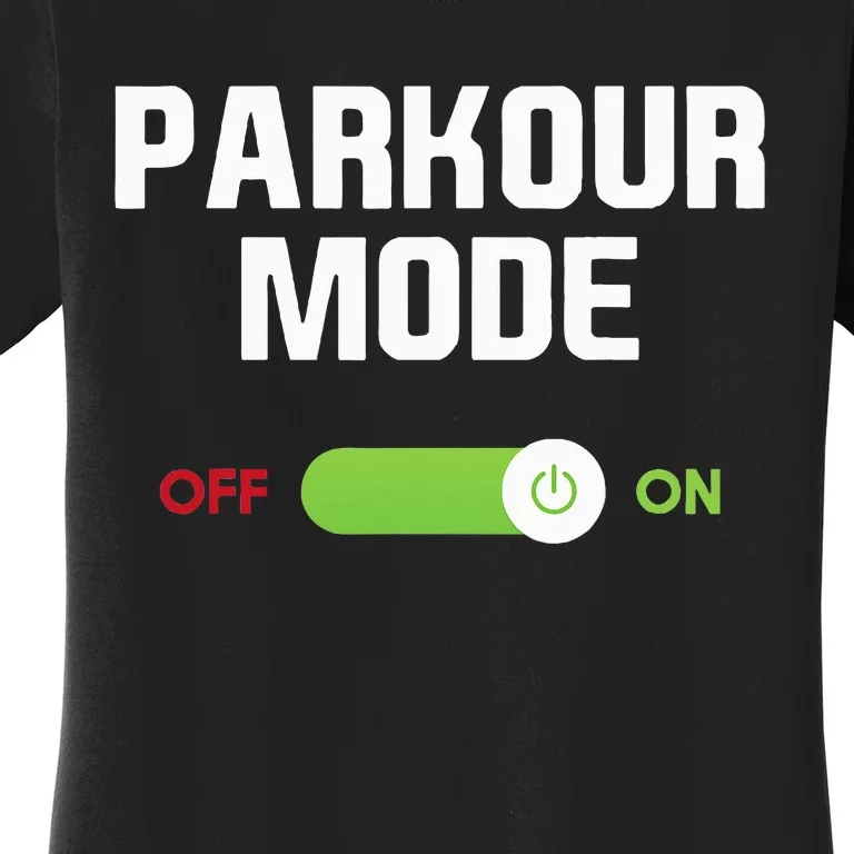 Parkour Mode Backflip Freerunning Urban Gymnastic Women's T-Shirt