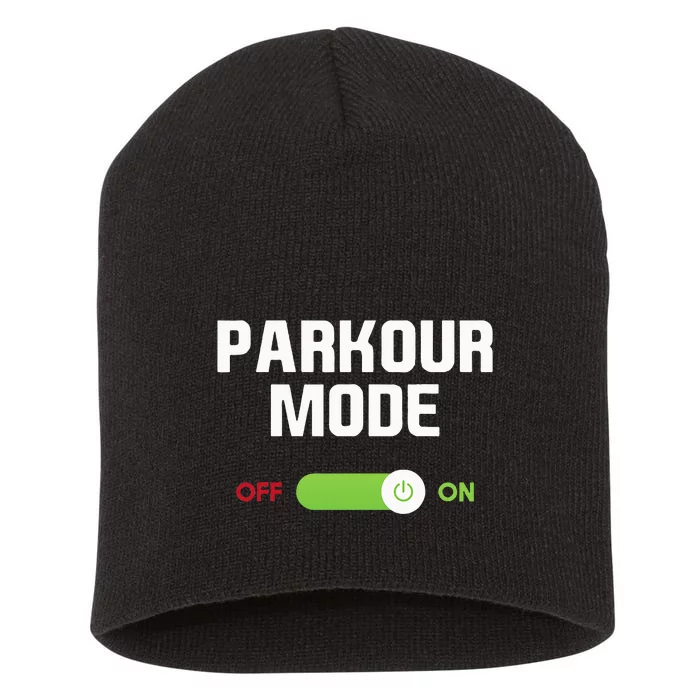 Parkour Mode Backflip Freerunning Urban Gymnastic Short Acrylic Beanie