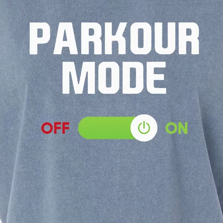 Parkour Mode Backflip Freerunning Urban Gymnastic Garment-Dyed Women's Muscle Tee