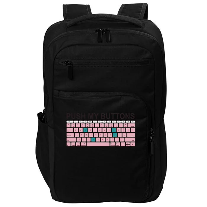 Push My Buttons Impact Tech Backpack