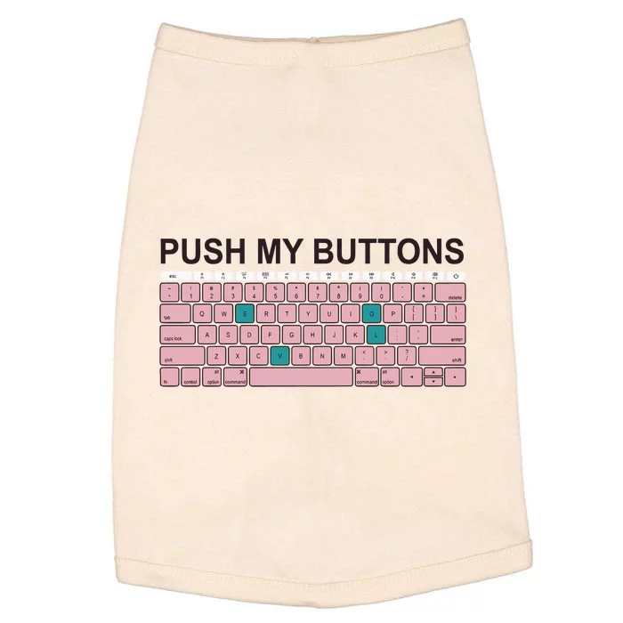 Push My Buttons Doggie Tank