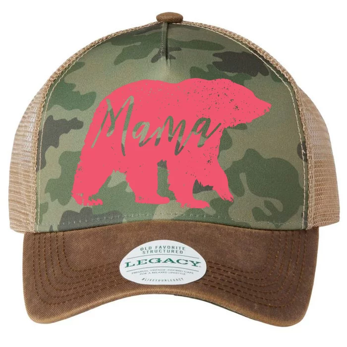 Pink Mama Bear Legacy Tie Dye Trucker Hat