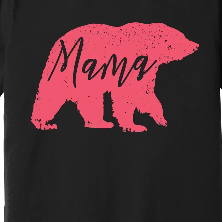 Pink Mama Bear Premium T-Shirt