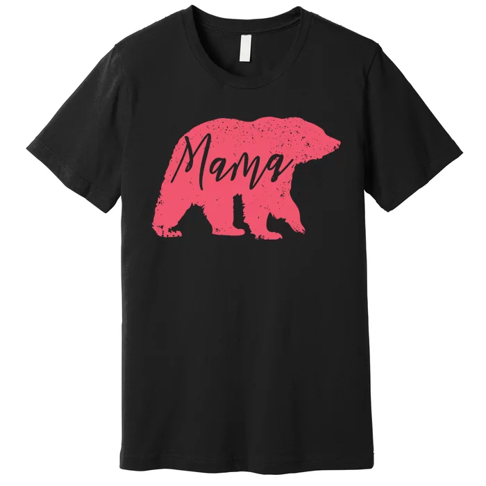 Pink Mama Bear Premium T-Shirt