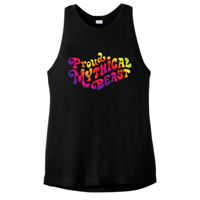 Proud Mythical Beast Ladies Tri-Blend Wicking Tank