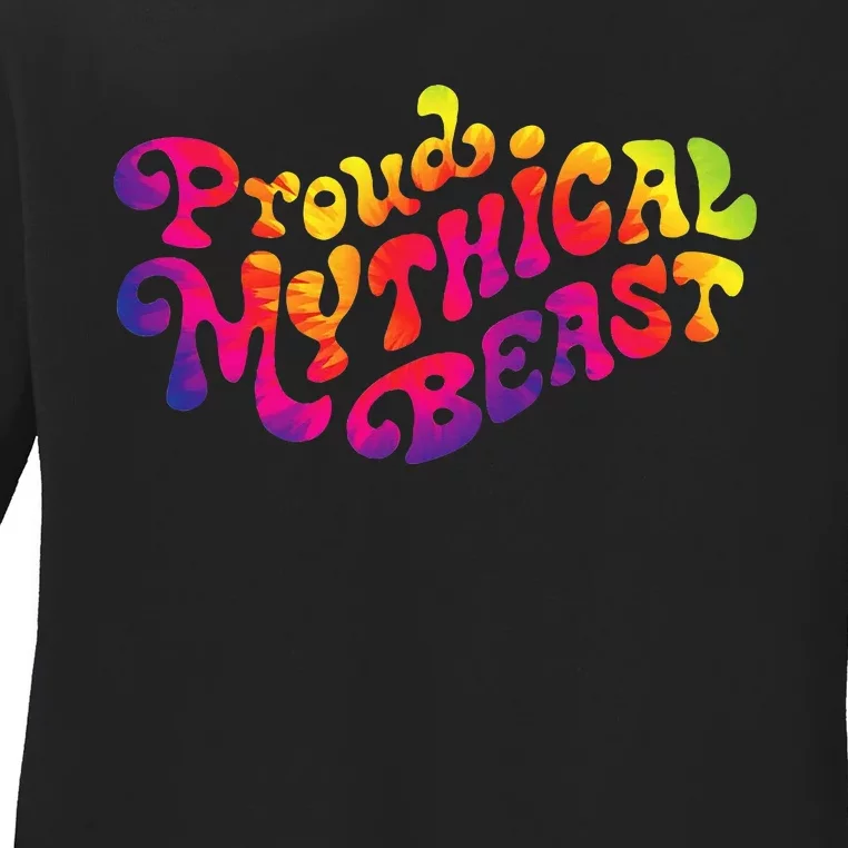 Proud Mythical Beast Ladies Long Sleeve Shirt