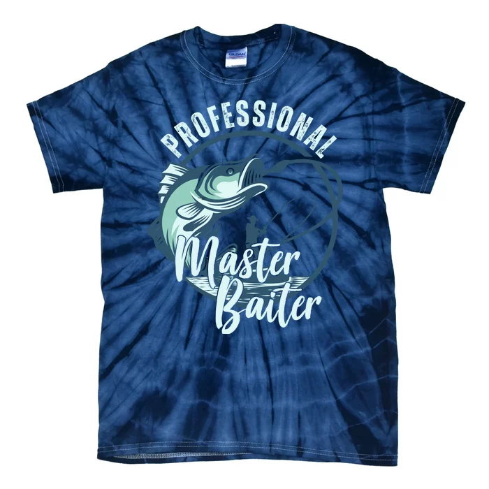 Professional Master Baiter Fishing Tie-Dye T-Shirt