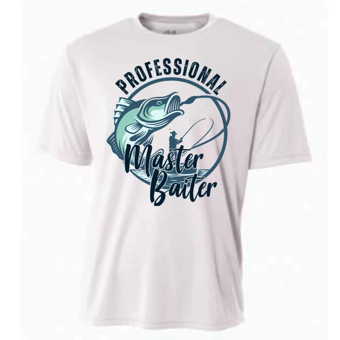 Professional Master Baiter Fishing Cooling Performance Crew T-Shirt