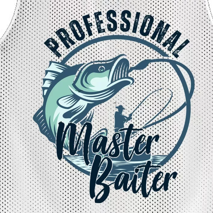 Professional Master Baiter Fishing Mesh Reversible Basketball Jersey Tank