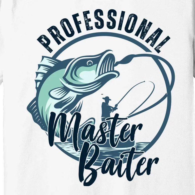 Professional Master Baiter Fishing Premium T-Shirt