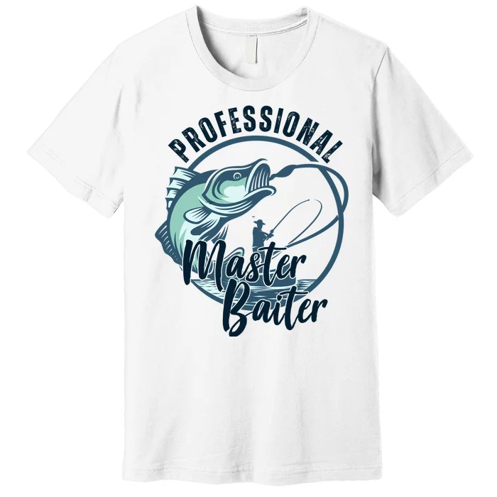 Professional Master Baiter Fishing Premium T-Shirt