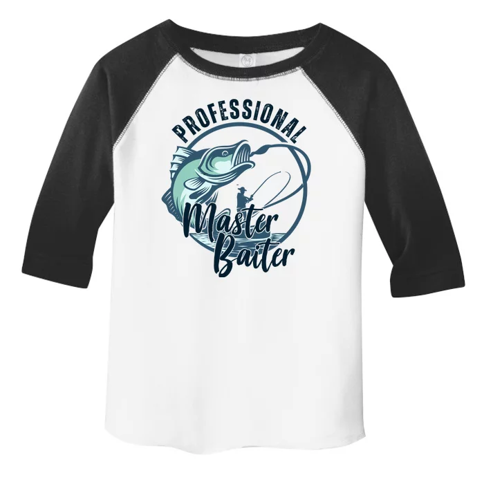 Professional Master Baiter Fishing Toddler Fine Jersey T-Shirt