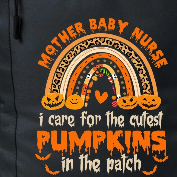 Postpartum Mother Baby Nurse Halloween Rainbow Leopard Daily Commute Backpack