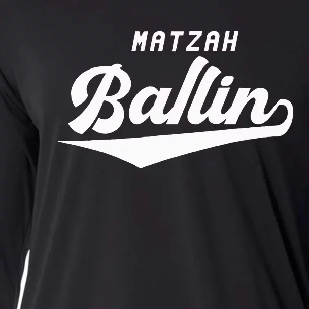 Passover Matzah Ballin Jewish Pesach Matzo Ball Frogs Cooling Performance Long Sleeve Crew