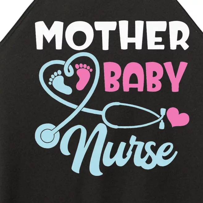 Postpartum Mother Baby Nurse Mom Baby Postpartum Nursing Women’s Perfect Tri Rocker Tank