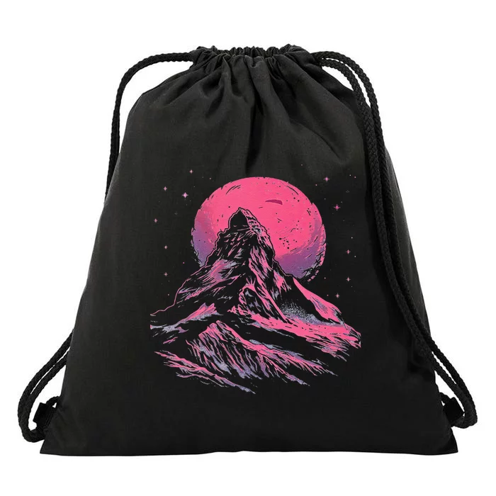 Pin.K Mountain Cool Drawstring Bag