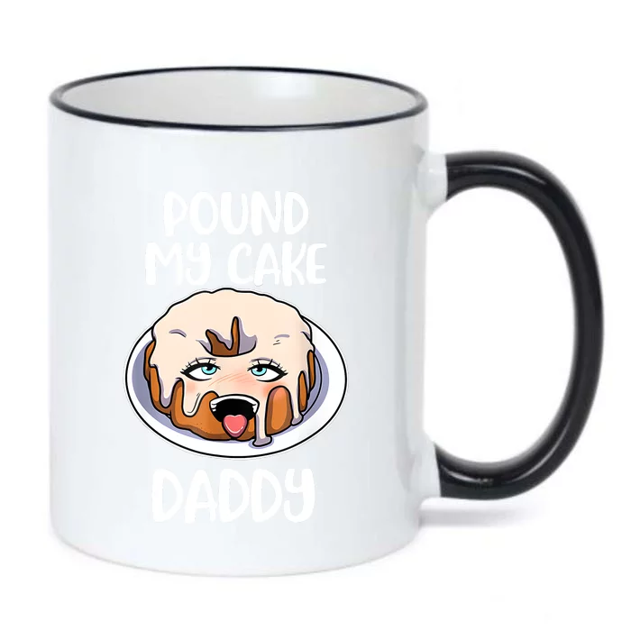 Pound My Cake Daddy Black Color Changing Mug