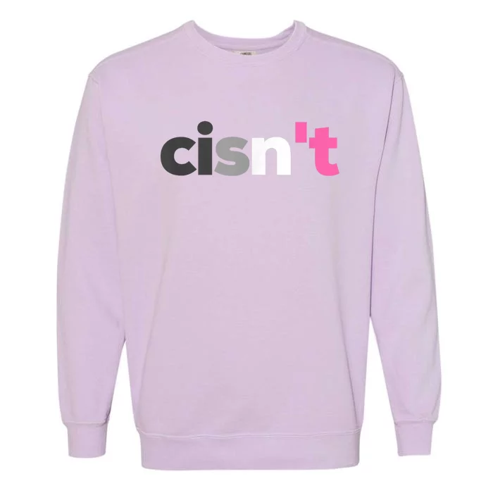 Pride Month Cisnt Demigirl Pride Demi Girl Lgbtq Funny Gift Garment-Dyed Sweatshirt