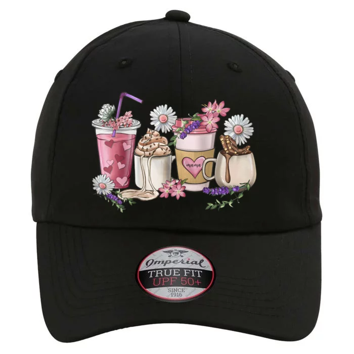 Pink Mama Coffee Cups Flower Happy Valentines Day Funny Gift The Original Performance Cap