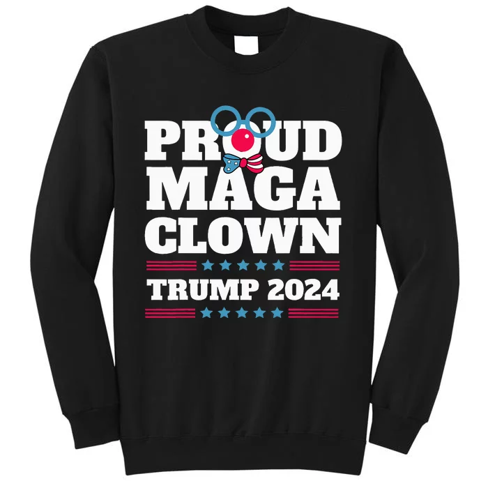 Proud Maga Clown Trump 2024 Usa New York Bronx Trump Sweatshirt