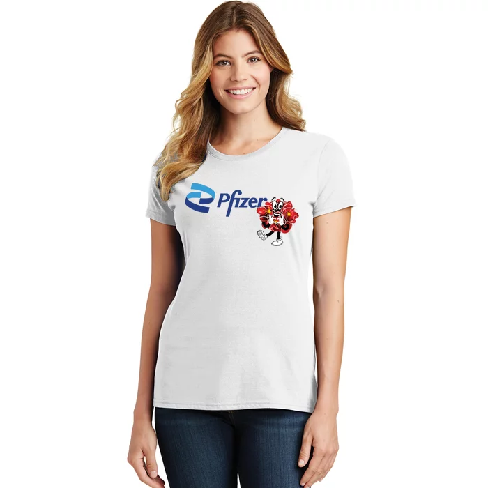 Pfizer Mascot Clotty Women's T-Shirt