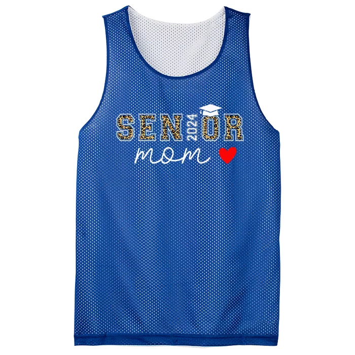 Proud Mom Class Of 2024 Senior Graduate Mothers Day 24 Grad Mesh Reversible Basketball Jersey Tank