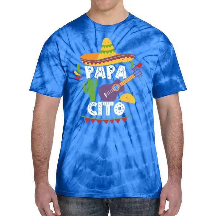 Papacito Mamacita Couple Matching Fiesta: P Cinco De Mayo Gift Tie-Dye T-Shirt