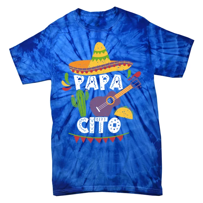 Papacito Mamacita Couple Matching Fiesta: P Cinco De Mayo Gift Tie-Dye T-Shirt