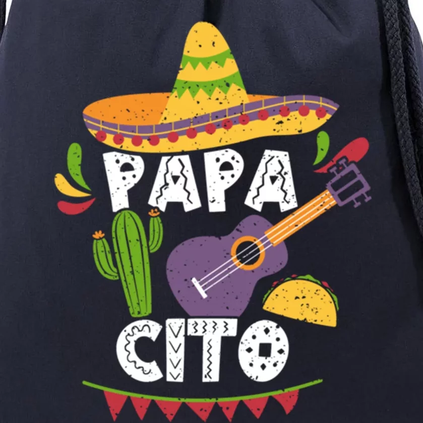 Papacito Mamacita Couple Matching Fiesta: P Cinco De Mayo Gift Drawstring Bag