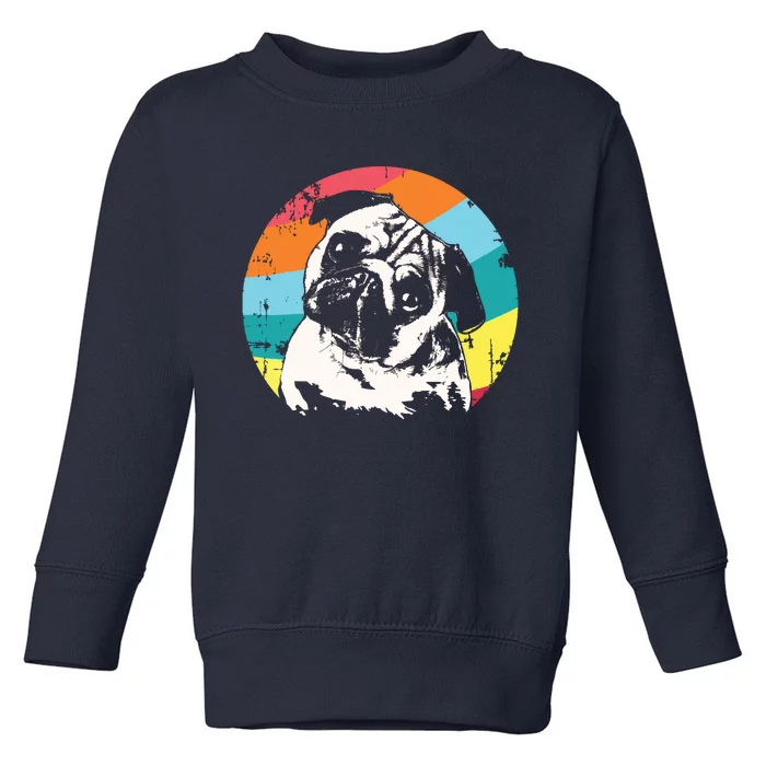 Pug Mops Carlin Dog Breed Toddler Sweatshirt