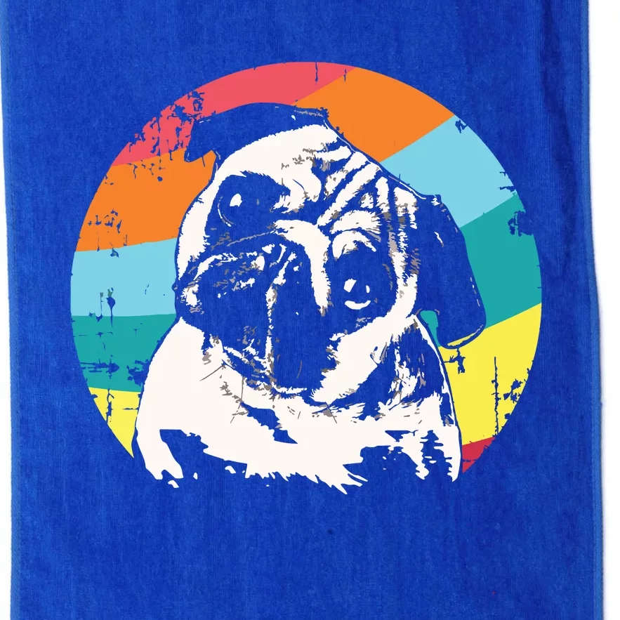 Pug Mops Carlin Dog Breed Platinum Collection Golf Towel