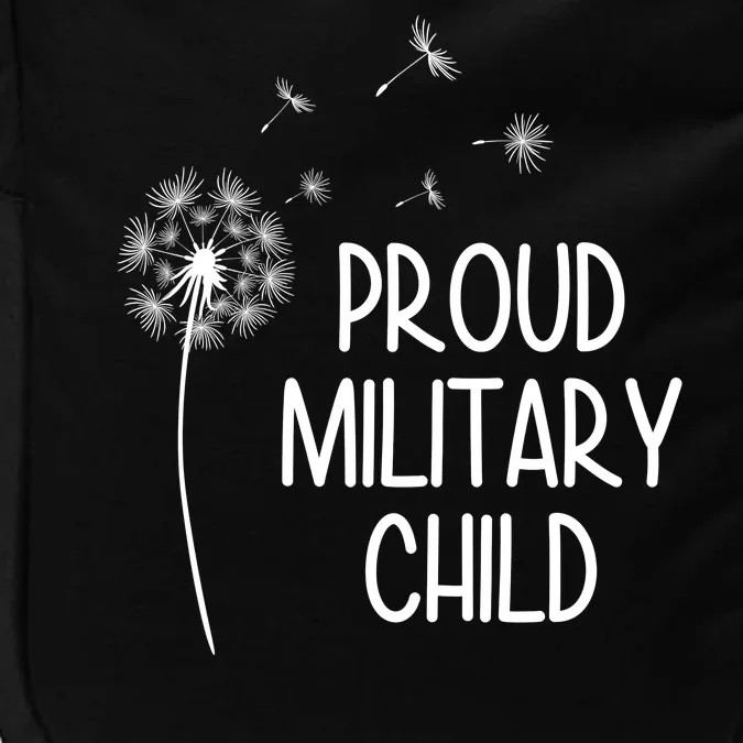 Proud Military Child Dandelion Purple Up Impact Tech Backpack