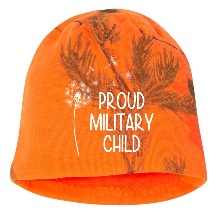 Proud Military Child Dandelion Purple Up Kati - Camo Knit Beanie