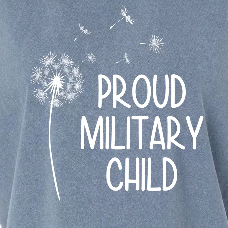 Proud Military Child Dandelion Purple Up Garment-Dyed Women's Muscle Tee