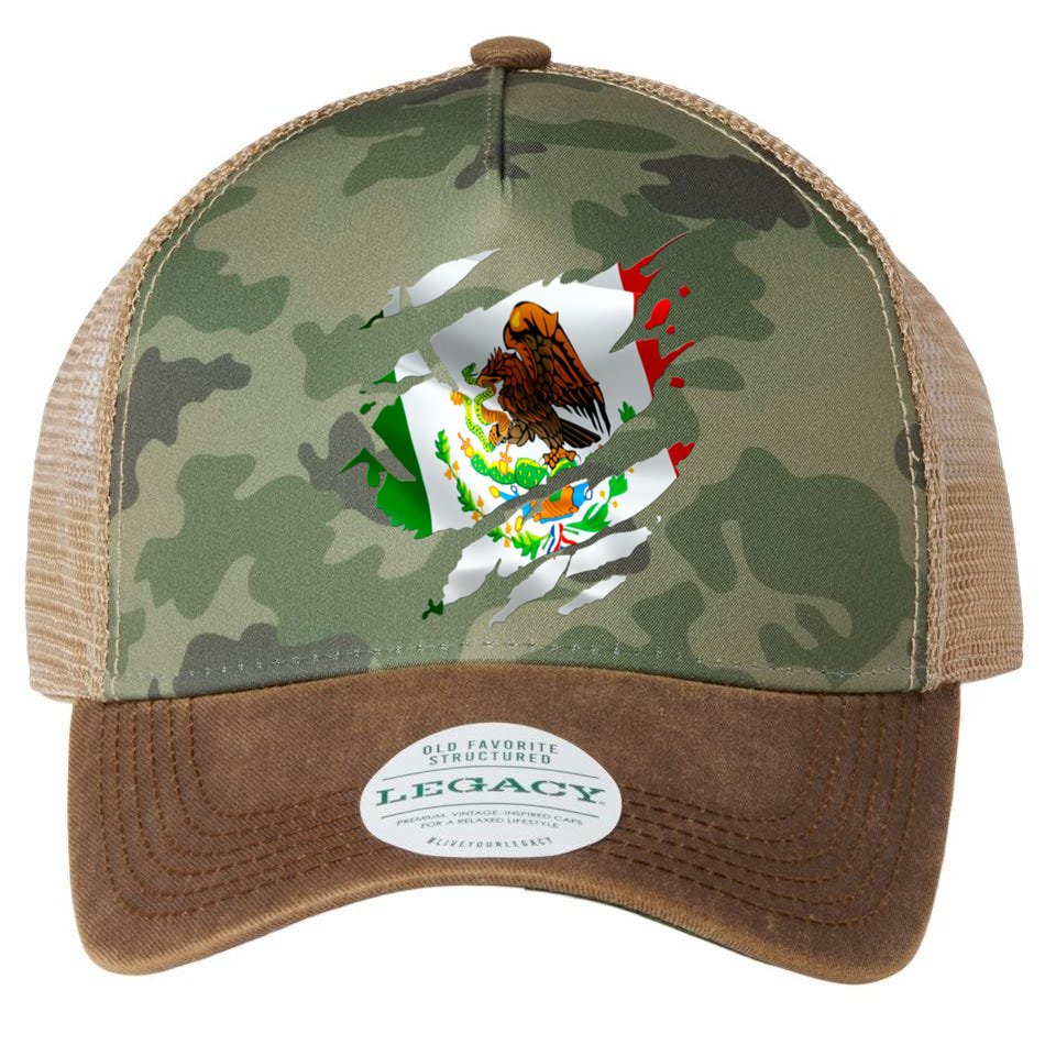 Proud Mexican Chicano Latino Torn Ripped Mexico Flag Legacy Tie Dye Trucker  Hat | TeeShirtPalace