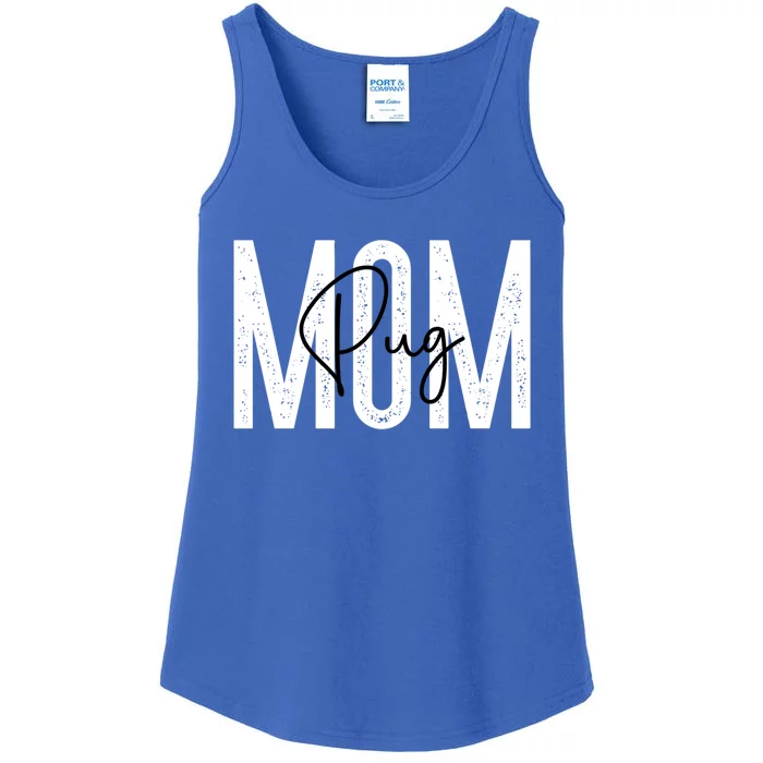 Pug Mom Cool Gift Ladies Essential Tank