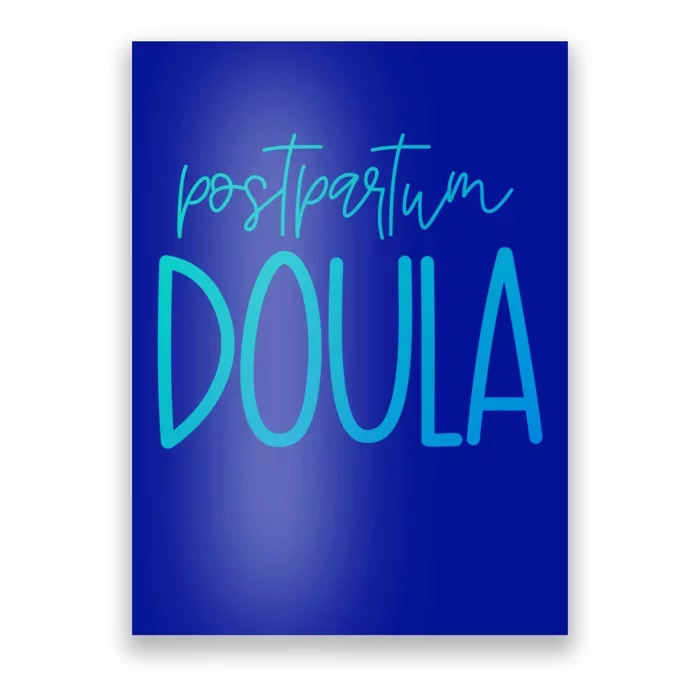 Postpartum Midwife Doula Delivery Labor Coach Cute Gift Poster