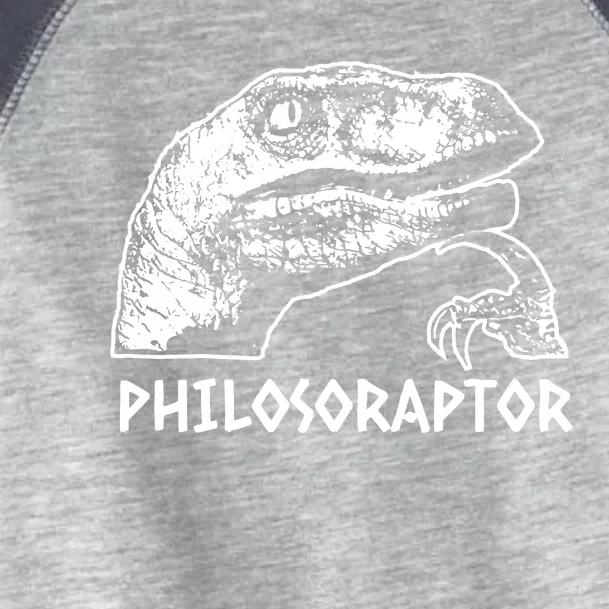 Philosoraptor Meme Dino Toddler Fine Jersey T-Shirt