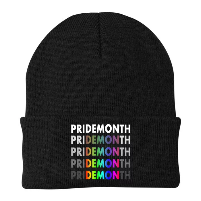 Pride Month Demon Knit Cap Winter Beanie