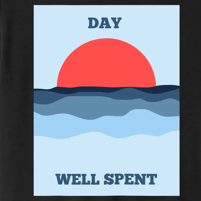 Positive Messaging Day Well Spent Surf And Street Wear ChromaSoft Performance T-Shirt