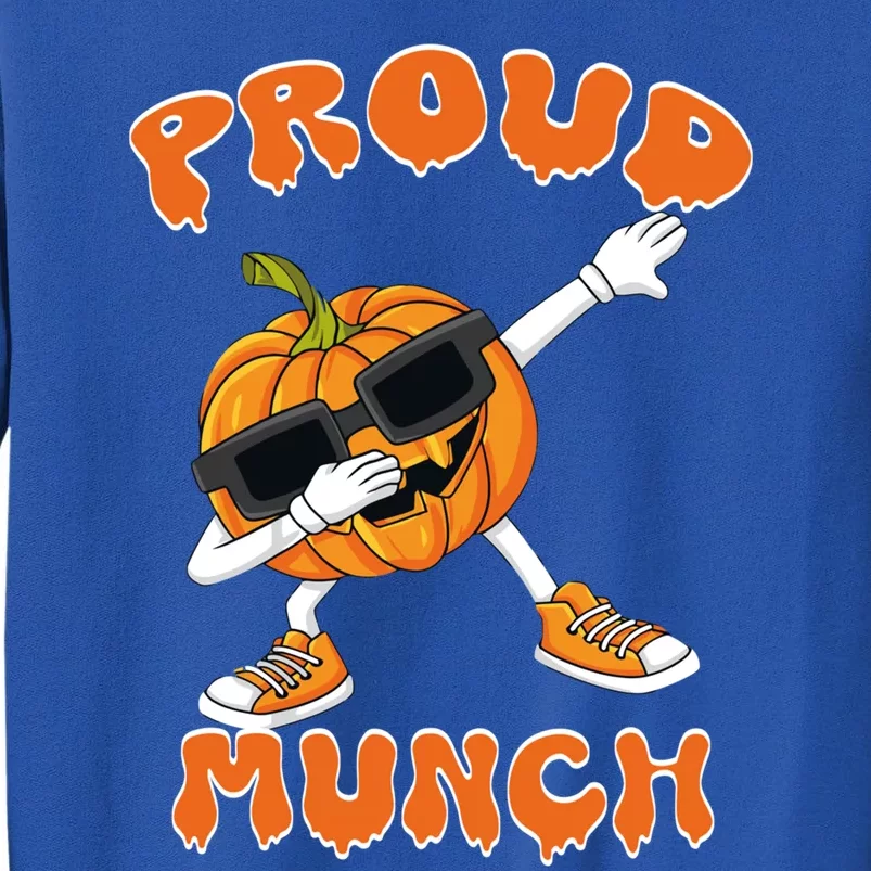 Proud Munch Dabbing Dancing Pumpkin Cool Halloween Pajamas Gift Sweatshirt