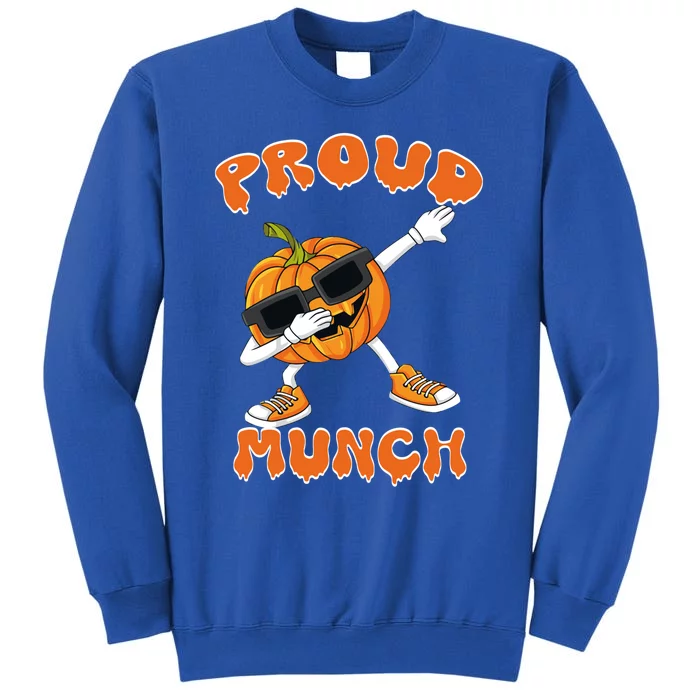 Proud Munch Dabbing Dancing Pumpkin Cool Halloween Pajamas Gift Sweatshirt